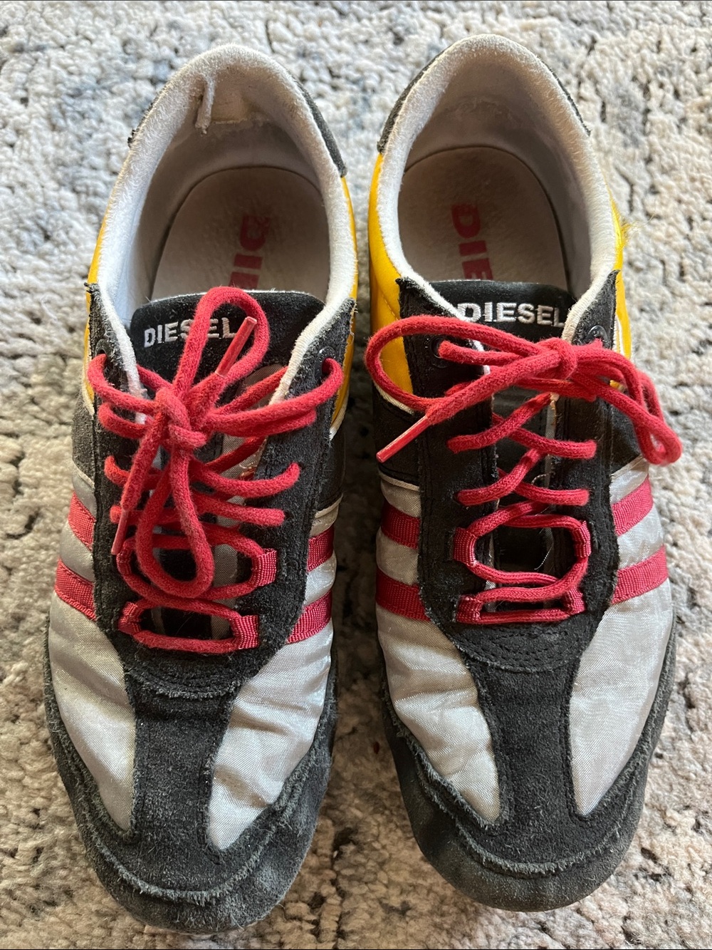 Diesel Men's vintage tennis Sneakers